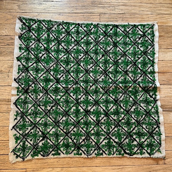 Vintage Wall Decor Vintage Needlepoint Fabricartwork Poshmark